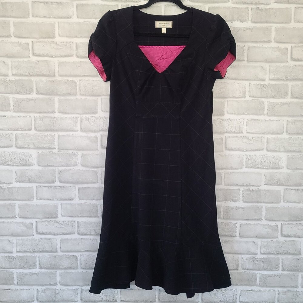 Anthropologie Moulinette Soeurs Dress Office Siren Career Academia Flare Size 6